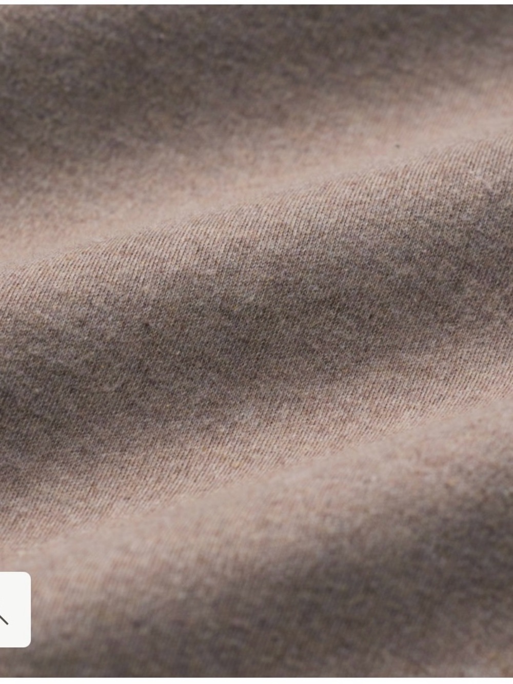 Long-Sleeve Crew Tunic Sweater - Deep Taupe Heather - Picture 5 of 8